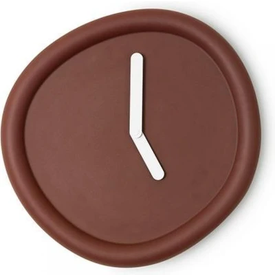 Afbeelding van Werkwaardig RONDE KLOK Deep Red