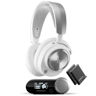 Image de SteelSeries Arctis Nova Pro Wireless Casque PC Blanc