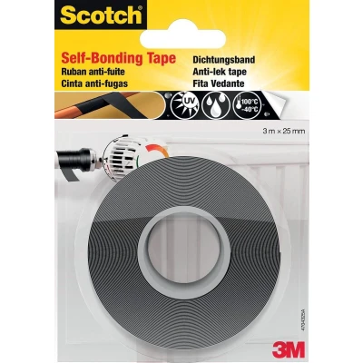 Afbeelding van 3M 4704 Reparatietape Zwart (l x b) 3 m 25 mm 1 stuk(s)