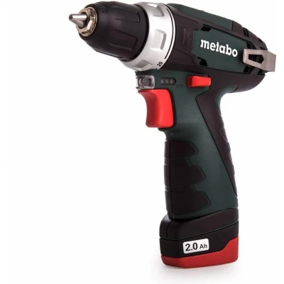 Afbeelding van Metabo PowerMaxx BS 600080500 Accu schroefboormachine 10.8 V 2.0 Ah Li ion Incl. 2 accus, lader, koffer