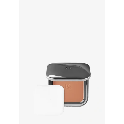 Afbeelding van KIKO Milano matte Fusion Pressed Powder 12, compact poeder met natuurlijke afwerking