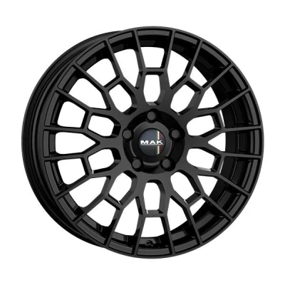 Afbeelding van MAK 4 gat 18duim 98mm lichtmetalen Velg apx zwart F7080APGB35AX 7duim 35mm 58.1mm