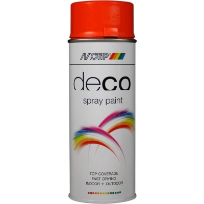 Afbeelding van Motip Deco lakspray hoogglans 0,4l helder oranje