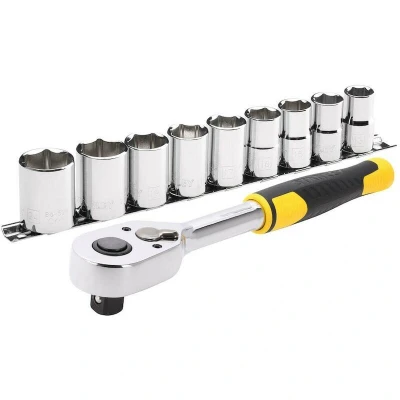Image de STANLEY STMT82671 0 jeu de cliquets 1/2 72t 10 pièces