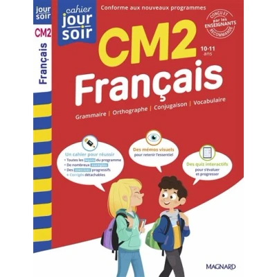 Image de Français CM2 Cahier Jour Soir