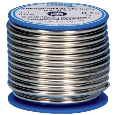 Afbeelding van Felder Cu Rotin® 3 Soldeertin, loodvrij Spoel Sn97Cu3 0.250 kg 2.7 mm