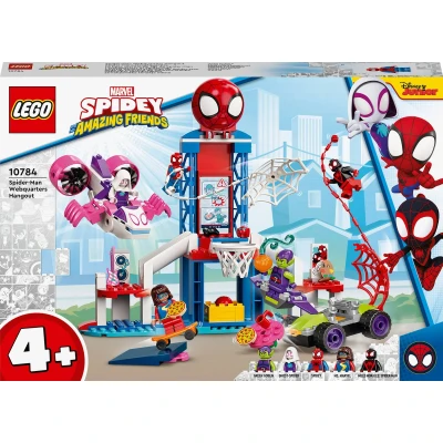 Afbeelding van LEGO Marvel Spider Man Webuitvalsbasis ontmoeting 10784