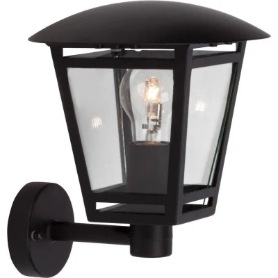 Afbeelding van Brilliant RILEY Buiten wandlamp Zwart