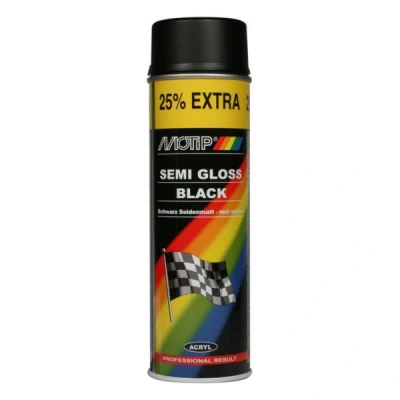 Afbeelding van Motip Universeel Zwart Zijdeglans 500 ml