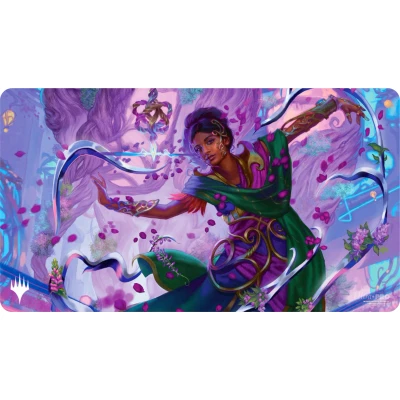Afbeelding van Ultra PRO Aetherdrift Avishkar Living Energy (Commander) Speelmat voor Magic: The Gathering, gebruik als muismat, bureaumat, beschermt MTG kaarten tijdens het spelen, spelletjes