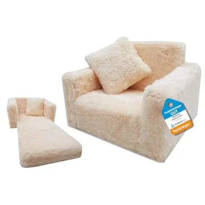 Afbeelding van Odolplusz Relaxstoel voor kinderen, beige