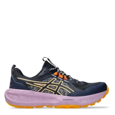Afbeelding van Asics Gelsonoma 8 Trail hardloopschoenen, Dames, Maat: 41.5, Midnight Textiel/ synthetisch