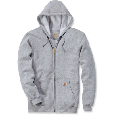 Afbeelding van Carhartt Midweight sweatshirt met capuchon en ritssluiting heren Sweater (1 Pack), Hei Grijs, XS