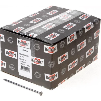 Afbeelding van Draadnagel Kelfort blank 4.5x100mm pk ruit 5 kg