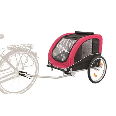 Afbeelding van Trixie Hondenfietskar Zwart / Rood 80X75X86 CM (380846)