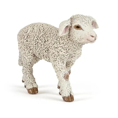 Image de Figurine Papo Agneau Mérinos Blanc