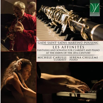 Afbeelding van Michele Carulli &amp; Serena Chillemi Les Affinités, Fantasias Sonatas For Clarinet Piano (CD)