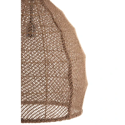 Afbeelding van Light &amp; Living Hanglamp MAKASSAR Ø42x42cm Bruin