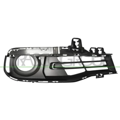 Afbeelding van PRASCO BM0312123 Bumper Grill Rechts voor Korrelig BMW: 3 Saloon, Touring