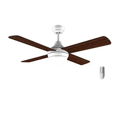 Afbeelding van Cecotec 05995, Huishoudelijke ventilator met bladen, Hout, Plafond, 106 cm, 8 uur, AC