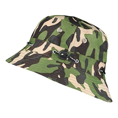 Afbeelding van TOUTACOO, bucket hat, alle seizoenen, verstelbaar, effen, sport, uniseks