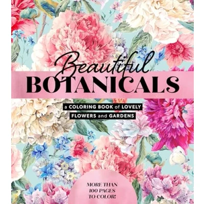 Afbeelding van Chartwell Coloring Books Beautiful Botanicals