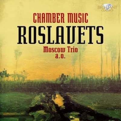 Afbeelding van Moscow Trio and others Roslavets: Chamber Music (CD)