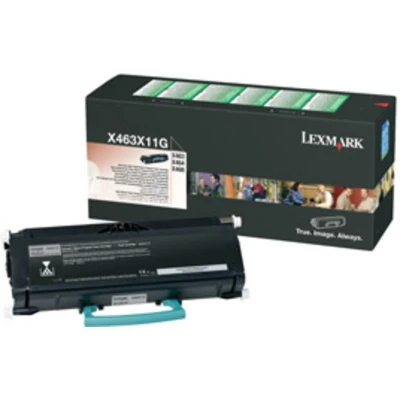Afbeelding van Lexmark X463X11G Toner Zwart Extra hoge capaciteit