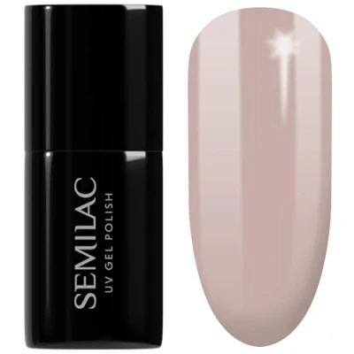 Afbeelding van Semilac Business Line Nugat Beige Nagellak, semi permanent, UV, 7 ml