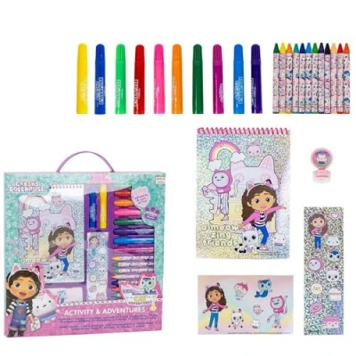 Afbeelding van Gabby&#039;s Poppenhuis Tekenen Tekenset Kleuren 26 Pieces