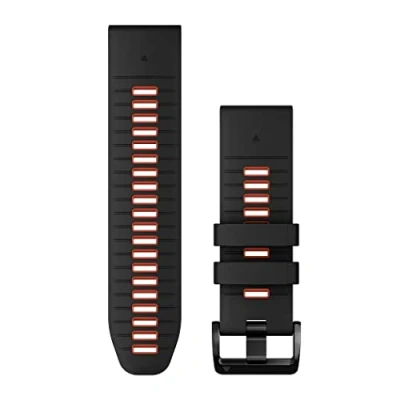 Afbeelding van Garmin Quickfit® 26 Mm Siliconen Horlogebanden Zwart,Grijs