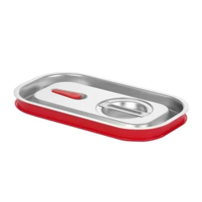 Afbeelding van Deksel voor GN Containers met Siliconenrand HENDI Kitchen Line 1/4 265x162mm 807644