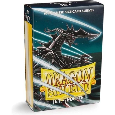 Afbeelding van Dragon Shield Card Sleeves: Japanese Matte Jet (59x86mm) 60 stuks
