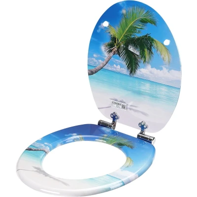 Afbeelding van Toiletzitting Strand met soft close mechanisme
