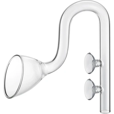 Afbeelding van HS Aqua glazen Lily pipe uitstroom 16/22 mm aansluiting