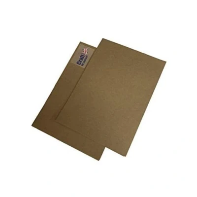 Afbeelding van Craft UK 100 vellen gerecycled kraftpapier bruin A4 2343