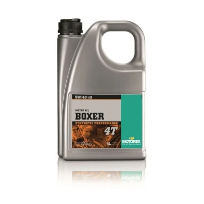 Afbeelding van Motorex Boxer 4T 5W 40 4L Motorolie 7611197113843