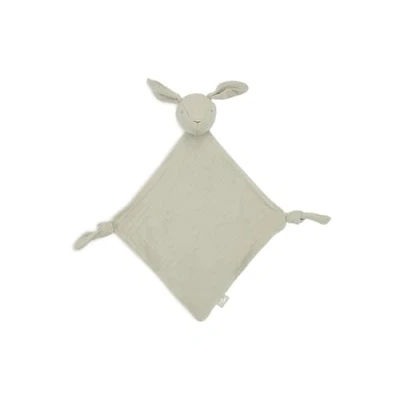 Image de Jollein Doudou pour bébé Bunny Ears, Vert olive 100% coton Certifié Oeko Tex