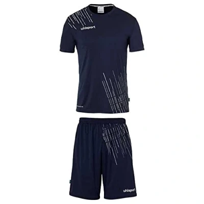 Afbeelding van Uhlsport Score 26 Voetbalset Korte Mouw Kinderen Marine / Wit Maat: 140