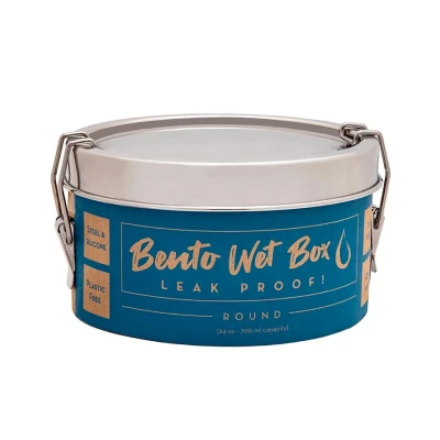 Afbeelding van Blue Water Bento Lunchbox Wet box Round
