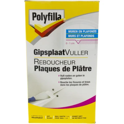 Afbeelding van Polyfilla Gipsplaatvuller (poeder) 2KG