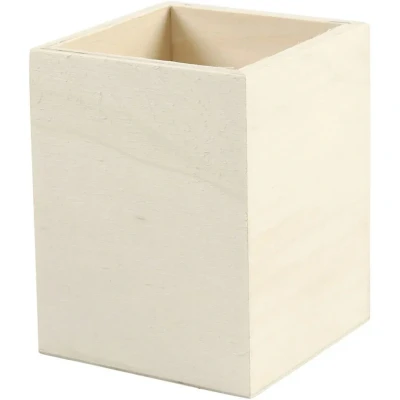 Afbeelding van Pennenbak Creotime 7.5x7.5x9.5cm triplex