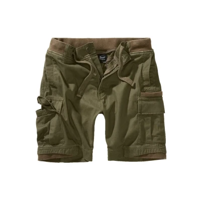 Afbeelding van Brandit Packham Vintage Shorts, Heren, Maat: 36x30, Olive