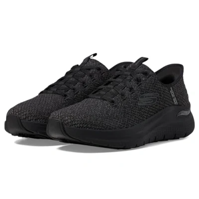Afbeelding van Skechers Arch Fit 2.0 Look Ahead Sneakers voor heren, zwart.
