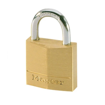 Afbeelding van Hangslot MasterLock messing 30mm