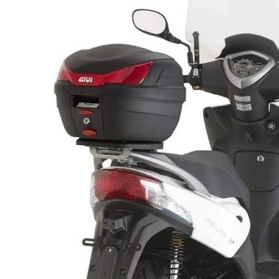 Afbeelding van GIVI Monolock Topkoffer Achterrek Kymco Agility 50/125/150/200 R16+ Black