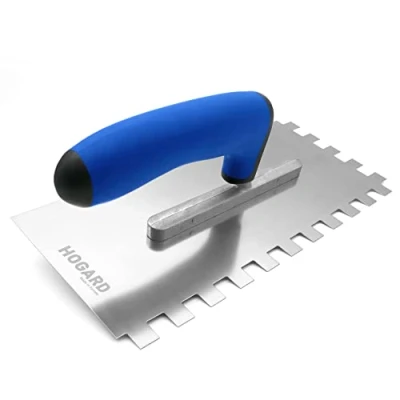 Afbeelding van HOGARD Tandtroffel 12 mm, professionele tandspatel van roestvrij staal, tandspatel, gemaakt in de EU, vertanding x mm