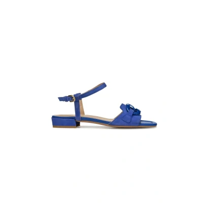 Afbeelding van Geox D NEW Eraklia Sandalen, Dames, Maat: 39, Blue Leer