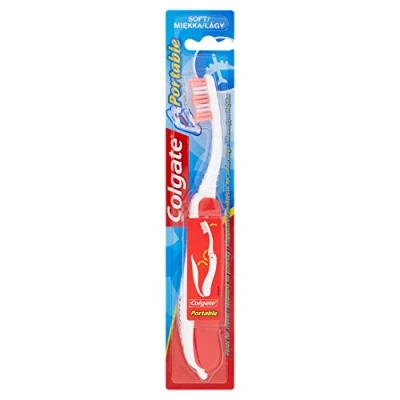 Afbeelding van Colgate 3 pack draagbare opvouwbare zachte tandenborstels