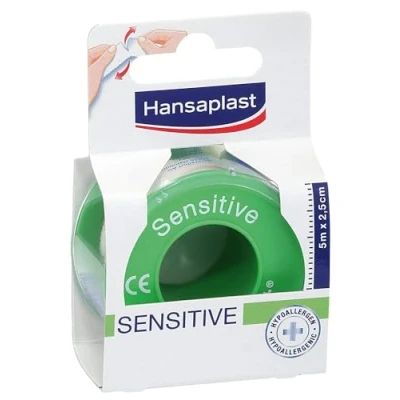 Afbeelding van Hansaplast Hechtpleister Sensitive 5m x 2.5 cm